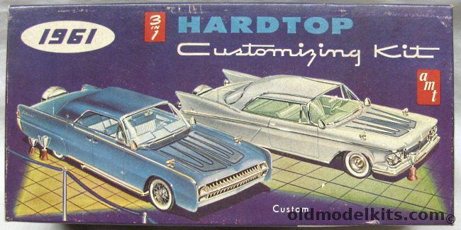 AMT 1/25 1961 Lincoln Continental Hardtop - 3 in 1 Kit, K421 plastic model kit